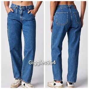Levi's Utility Baggy Dad Jeans in Golly Gee